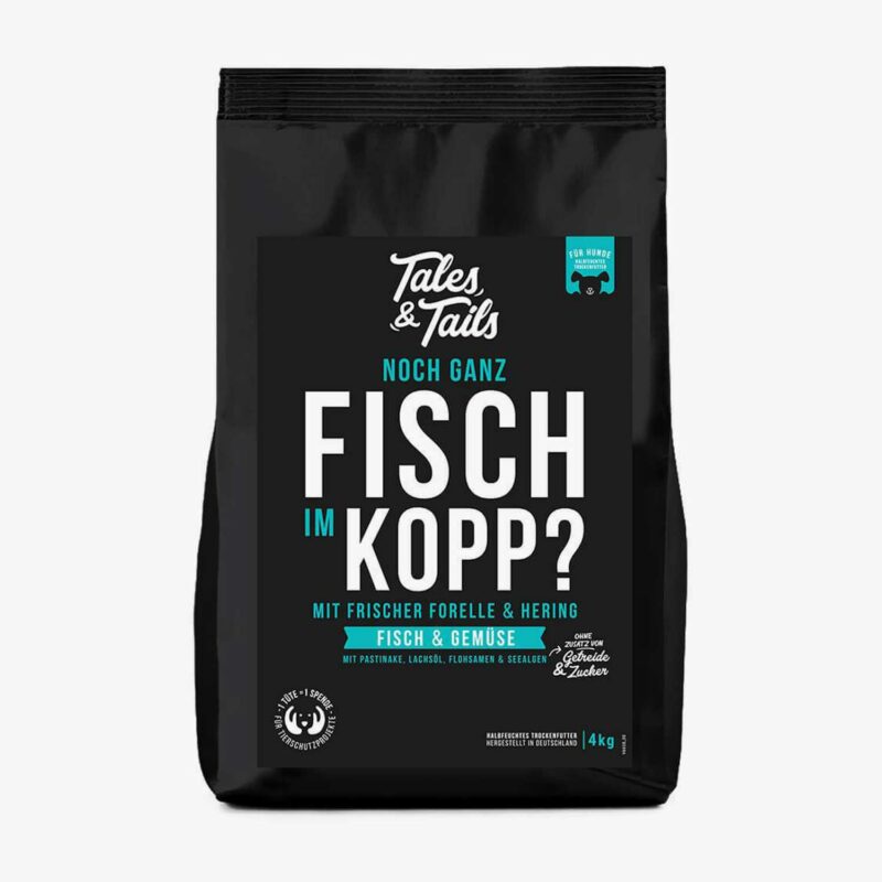 Tales & Tails Hundetrockenfutter Fisch im Kopp